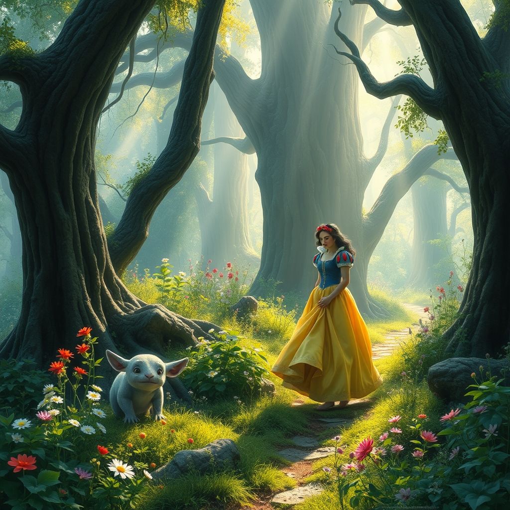 สโนว์ไวท์: การผจญภัยในป่าต้องมนต์